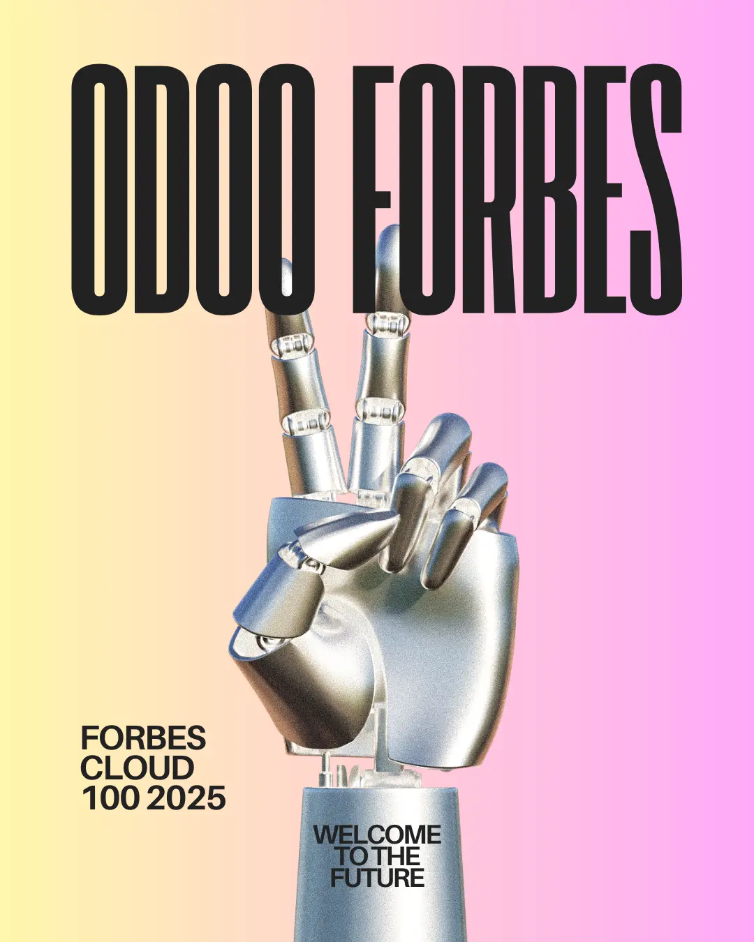 Odoo Makes the Forbes Cloud 100 2025: A Global Recognition